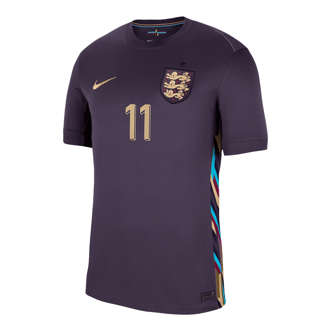 Camiseta Foden #11 Inglaterra Euro 2024 Segunda Equipación Visitante Hombre - Versión Hincha