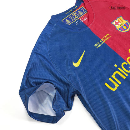 UCL Camiseta Retro 2008/09 Barcelona Primera Equipación - Vista 7