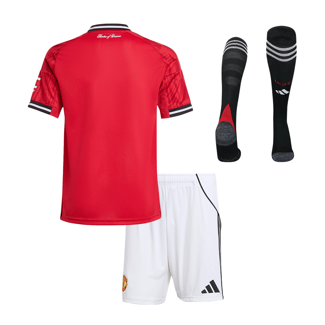 Conjunto Infantil Completo Manchester United 2025/26 Primera Equipación - imagen 15