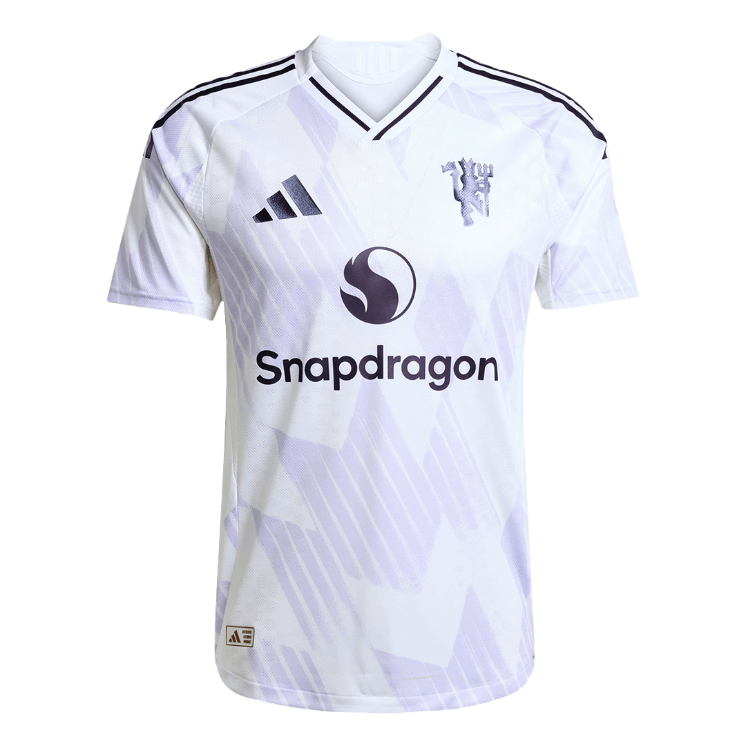 Camiseta Auténtica Manchester United 2025/26 Segunda Equipación - Versión Jugador
