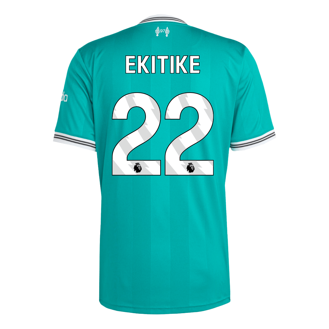 Camiseta Ekitike #22 Liverpool 2025/26 Tercera Equipación - Versión Hincha - Vista 9