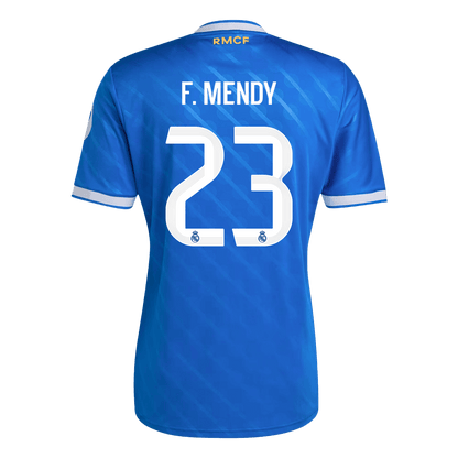Camiseta F. Mendy #23 Real Madrid 2025/26 Tercera Equipación - Versión Hincha - Vista 8