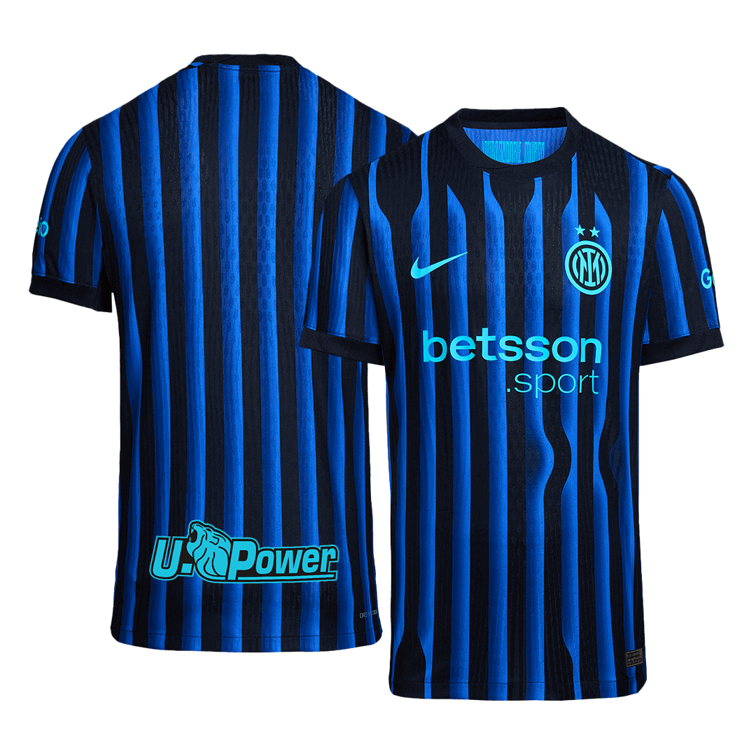 Camiseta Auténtica Inter de Milán 2025/26 Primera Equipación - Versión Jugador