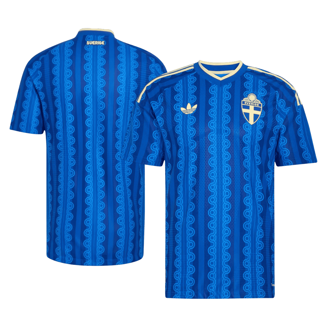 Camiseta Auténtica Suecia 2026 Segunda Equipación Copa del Mundo - Versión Jugador