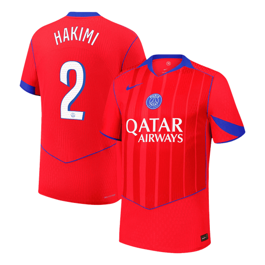 Camiseta Auténtica Hakimi #2 PSG 2025/26 Tercera Equipación - Versión Jugador