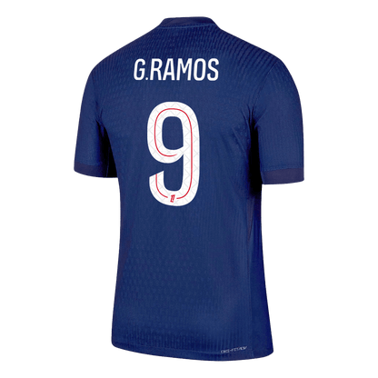 Camiseta Auténtica G. Ramos #9 PSG 2025/26 Primera Equipación - Versión Jugador - Vista 8
