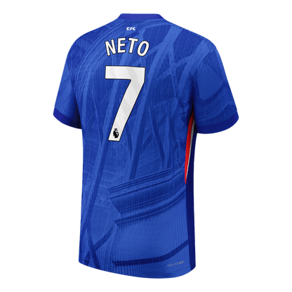 Camiseta Auténtica Neto #7 Chelsea 2025/26 Primera Equipación - Versión Jugador - imagen 11
