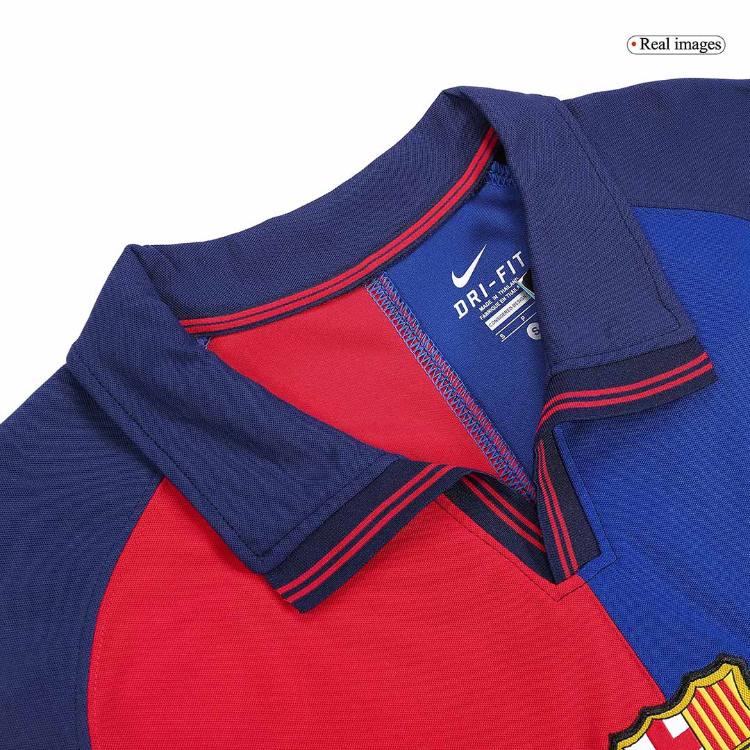 Camiseta Retro 1999/00 Barcelona Primera Equipación - Vista 6