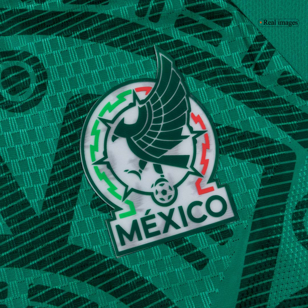 Camiseta Auténtica Raúl #9 México 2026 Primera Equipación Copa del Mundo - Versión Jugador - Vista 6