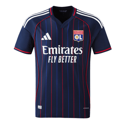 Camiseta Auténtica Olympique Lyonnais 2025/26 Segunda Equipación - Versión Jugador