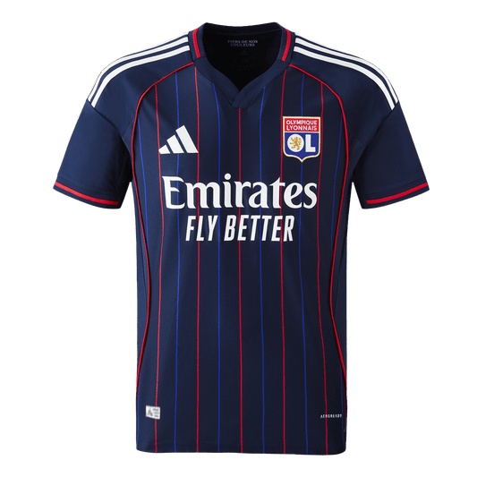 Camiseta Auténtica Olympique Lyonnais 2025/26 Segunda Equipación - Versión Jugador