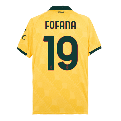 Camiseta Fofana #19 AC Milan 2025/26 Tercera Equipación - Versión Hincha - imagen 12