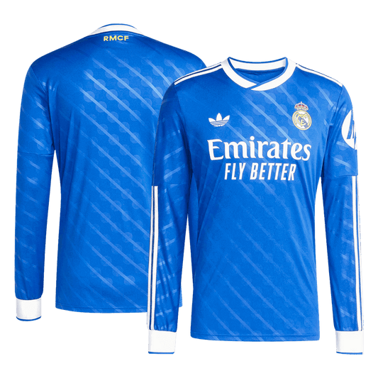 Camiseta Manga Larga Real Madrid 2025/26 Tercera Equipación - Versión Hincha