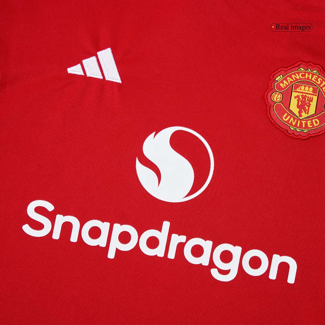 Conjunto Infantil Completo Manchester United 2025/26 Primera Equipación - Vista 6