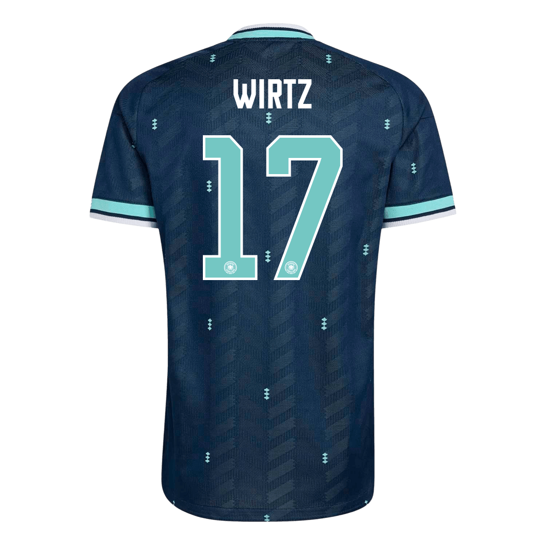 Camiseta Auténtica Wirtz #17 Alemania 2026 Segunda Equipación Copa del Mundo - Versión Jugador - Vista 8