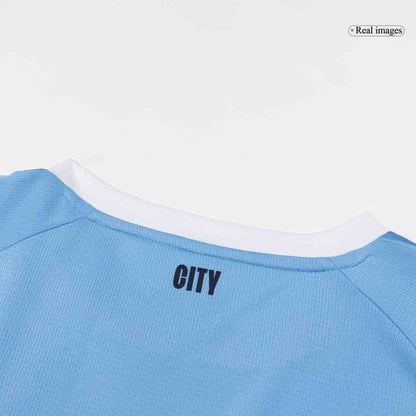Camiseta Reijnders #4 Manchester City 2025/26 Primera Equipación - Versión Hincha (Calidad Premium)