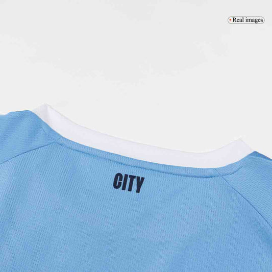 Camiseta Cherki #10 Manchester City 2025/26 Primera Equipación - Versión Hincha (Calidad Premium)