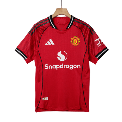 Camiseta Auténtica B. Fernandes #8 Manchester United 2025/26 Primera Equipación - Versión Jugador - Vista 9