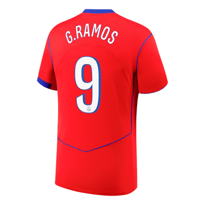 Camiseta G. Ramos #9 PSG 2025/26 Tercera Equipación - Versión Hincha - Vista 7
