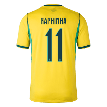 Camiseta Raphinha #11 Brasil 2026 Primera Equipación Copa del Mundo - Versión Hincha - Vista 5