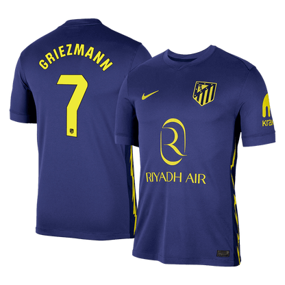 Camiseta Griezmann #7 Atletico Madrid 2025/26 Segunda Equipación - Versión Hincha