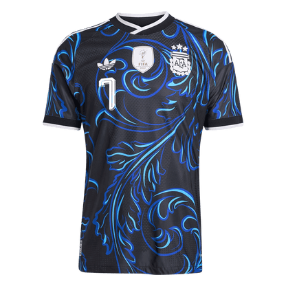 Camiseta Auténtica De Paul #7 Argentina 2026 Segunda Equipación Copa del Mundo - Versión Jugador - Vista 7