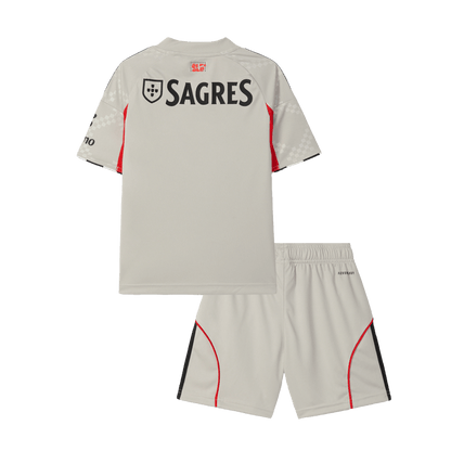 Conjunto Infantil Benfica 2025/26 Segunda Equipación