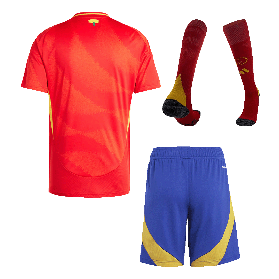 Conjunto Completo España Euro 2024 Primera Equipación Local