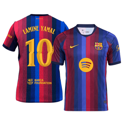 Camiseta LAMINE YAMAL #10 Barcelona 2026/27 Primera Equipación - Versión Hincha