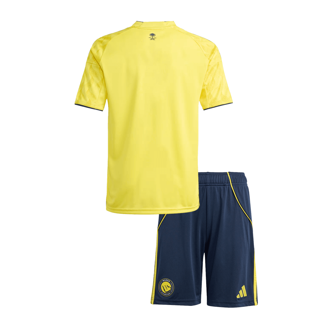 Conjunto Infantil Al Nassr 2025/26 Primera Equipación