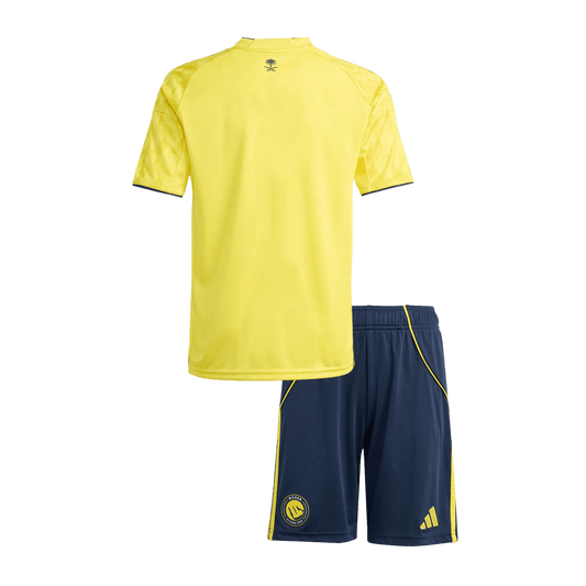 Conjunto Infantil Al Nassr 2025/26 Primera Equipación