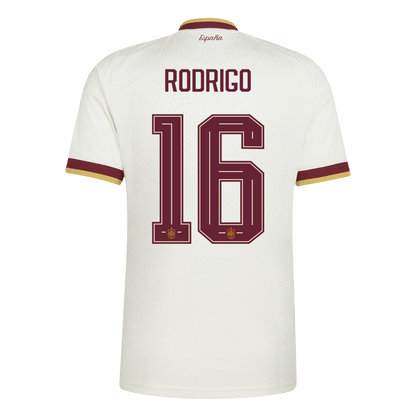 Camiseta Rodrigo #16 España 2026 Segunda Equipación Copa del Mundo - Versión Hincha - Vista 2