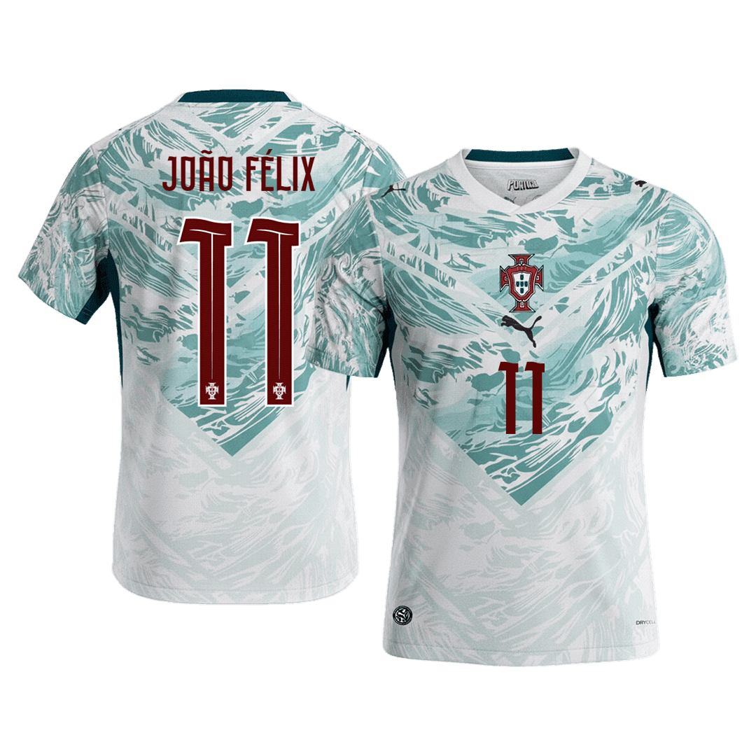 Camiseta João Félix #11 Portugal 2026 Segunda Equipación Copa del Mundo - Versión Hincha