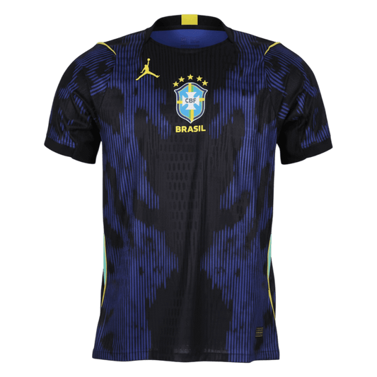 Camiseta Auténtica Brasil 2026 Segunda Equipación Copa del Mundo - Versión Jugador