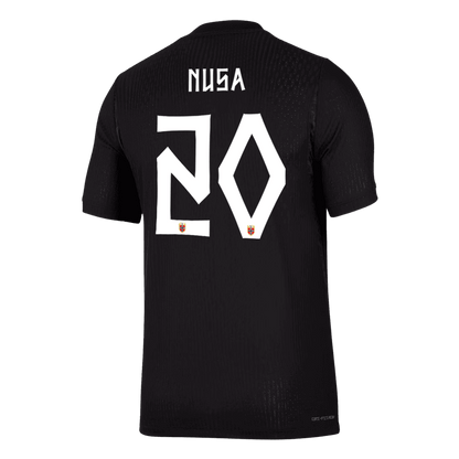 Camiseta Auténtica Nusa #20 Noruega 2026 Segunda Equipación Copa del Mundo - Versión Jugador - Vista 2