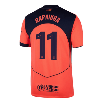 UCL Camiseta Raphinha #11 Barcelona 2025/26 Tercera Equipación - Versión Hincha - imagen 11