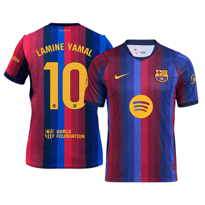 Camiseta LAMINE YAMAL #10 Barcelona 2026/27 Primera Equipación - Versión Hincha