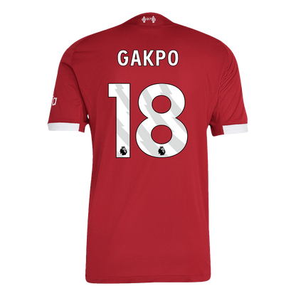Camiseta Auténtica Gakpo #18 Liverpool 2025/26 Primera Equipación - Versión Jugador - Vista 9