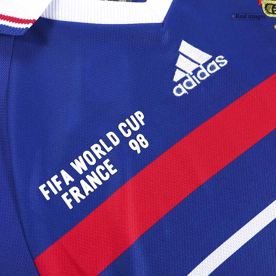 Camiseta Retro 1998 Zidane #10 Francia Primera Equipación Copa del Mundo - Vista 5
