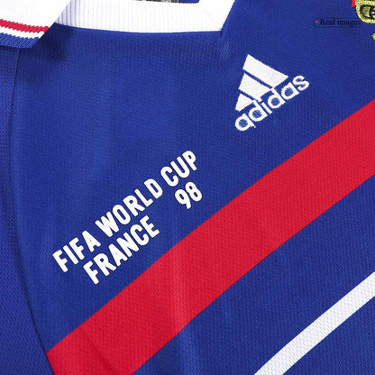 Camiseta Retro 1998 Zidane #10 Francia Primera Equipación Copa del Mundo - Vista 5