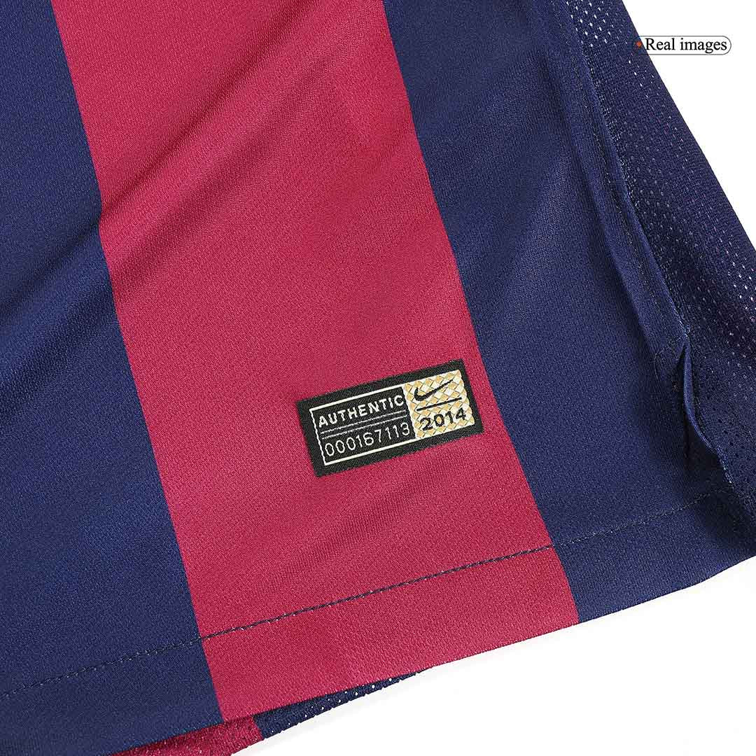 Camiseta Retro 2014/15 Suárez #9 Barcelona Primera Equipación