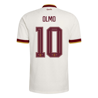 Camiseta Auténtica Olmo #10 España 2026 Segunda Equipación Copa del Mundo - Versión Jugador - Vista 9