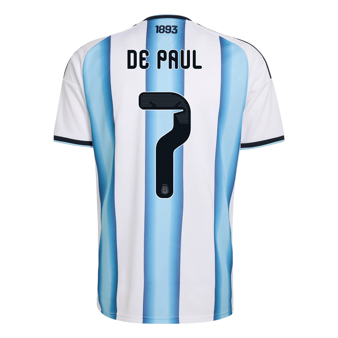 Camiseta De Paul #7 Argentina 2026 Primera Equipación Copa del Mundo - Versión Hincha (Calidad Premium) - Vista 9
