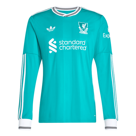 Manga Larga Liverpool 2025/26 Tercera Equipación - Versión Hincha