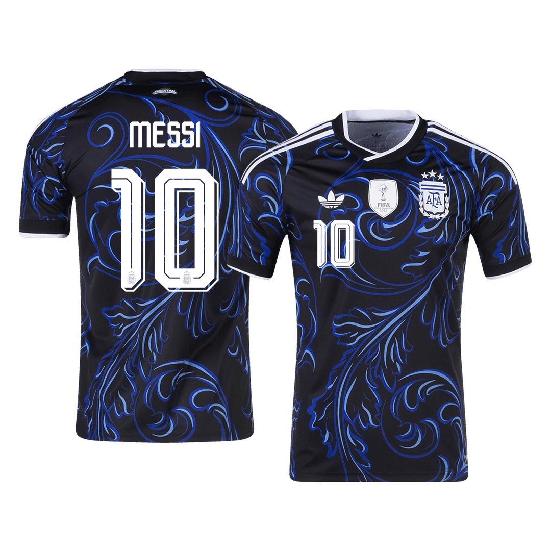 Camiseta Messi #10 Argentina 2026 Segunda Equipación Copa del Mundo - Versión Hincha
