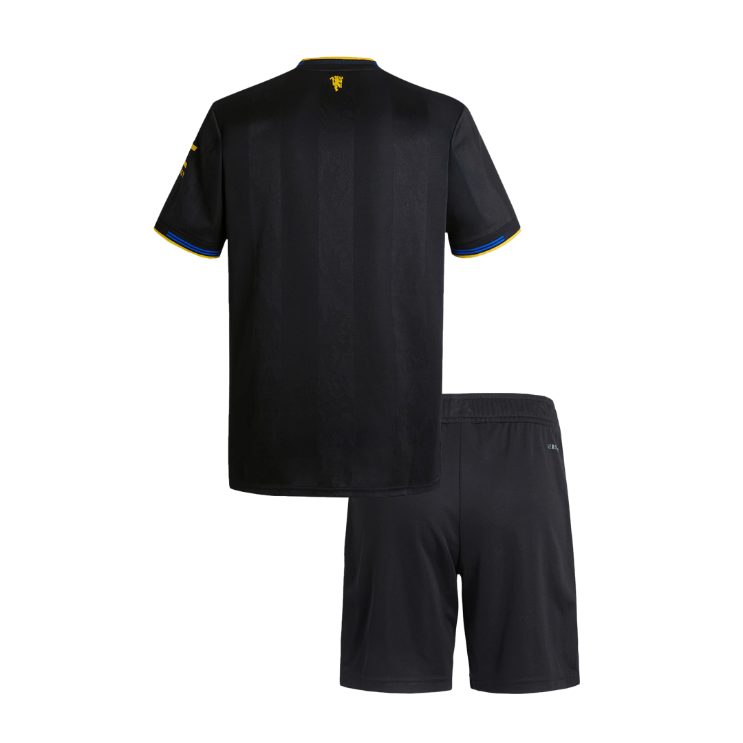 Conjunto Infantil Manchester United 2025/26 Tercera Equipación