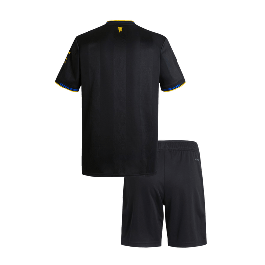 Conjunto Infantil Manchester United 2025/26 Tercera Equipación