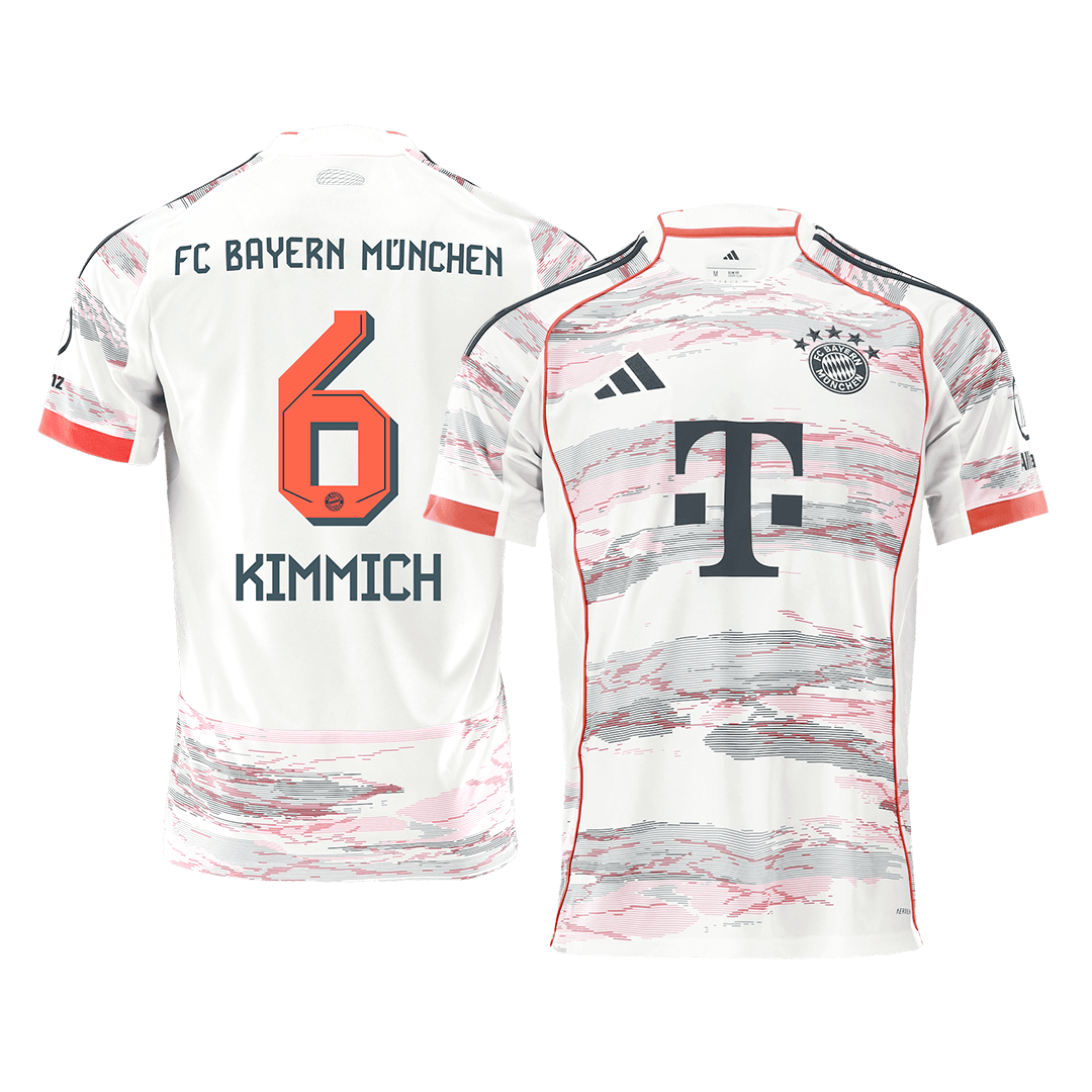 Camiseta Kimmich #6 Bayern Munich 2025/26 Segunda Equipación - Versión Hincha