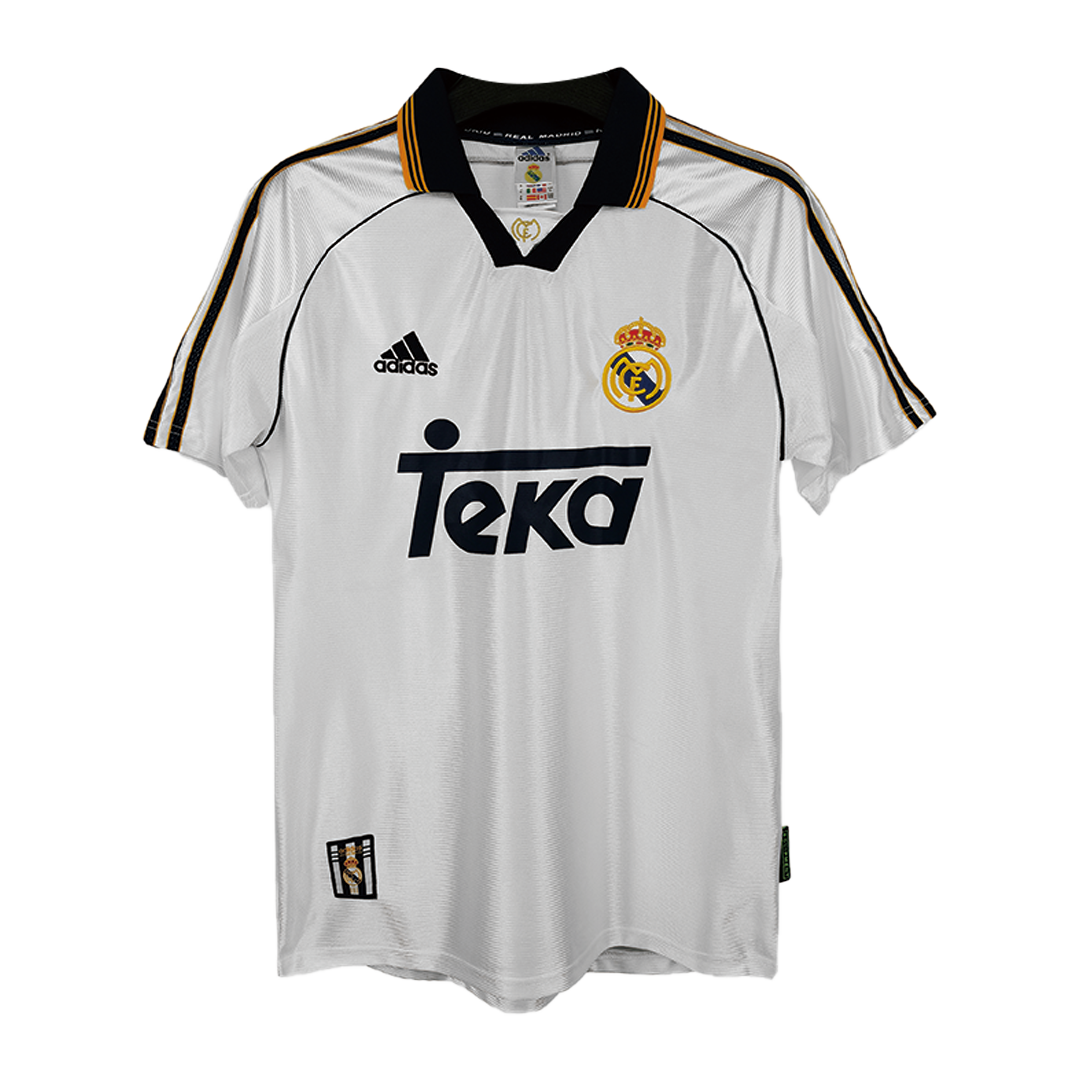 Camiseta Retro 1998/00 Raúl #7 Real Madrid Primera Equipación - Vista 9