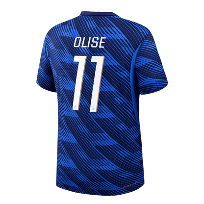 Camiseta Auténtica Olise #11 Francia 2026 Primera Equipación Copa del Mundo - Versión Jugador - Vista 8
